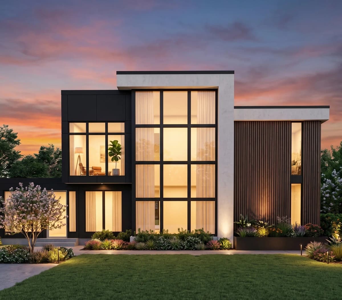 The Harrison: a modern home renovation in Kirkwood, MO by Klarhus, exterior view